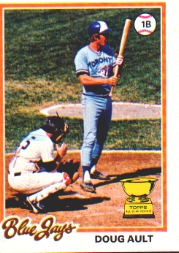 1978 Topps Baseball Cards      267     Doug Ault